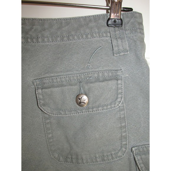Wish VF Jeanswear Juniors Gray Flat Front Jean Shorts Size 3M - Picture 4 of 6